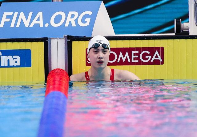 世锦赛张雨霏摘铜闫子贝第5 徐嘉余无缘100仰决赛