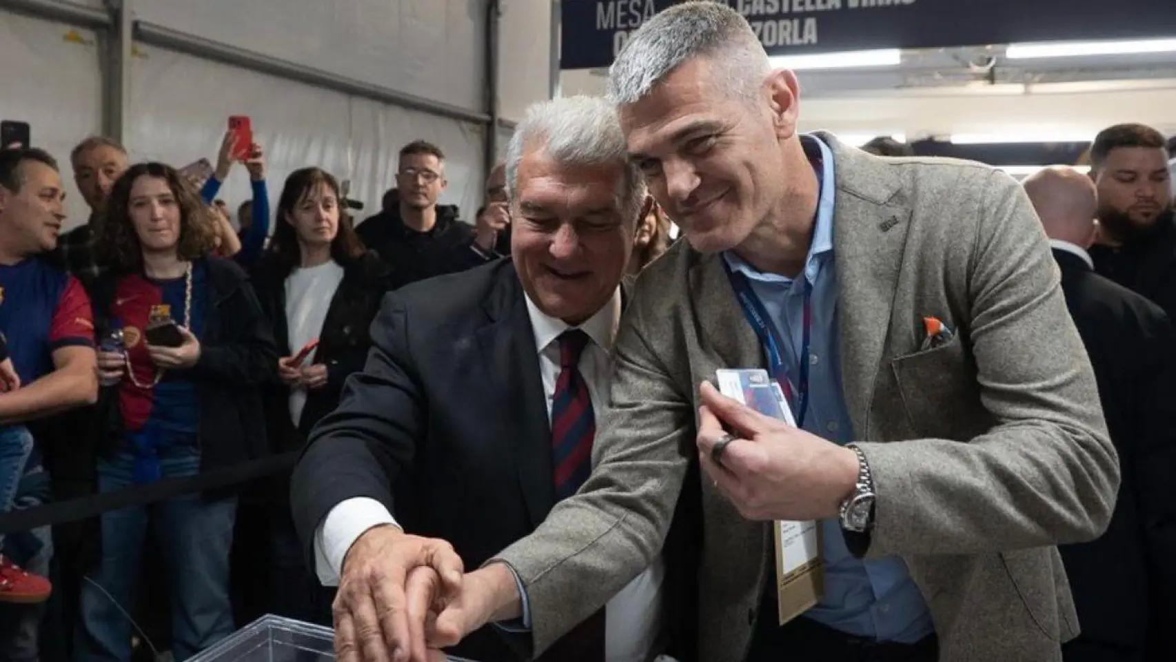 博鱼体育-拉波尔塔团队成员：球员支持我们是他们自愿的；我们配得上赢